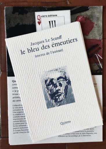 Le bleu des émeutiers - Bibliothèque de Goult