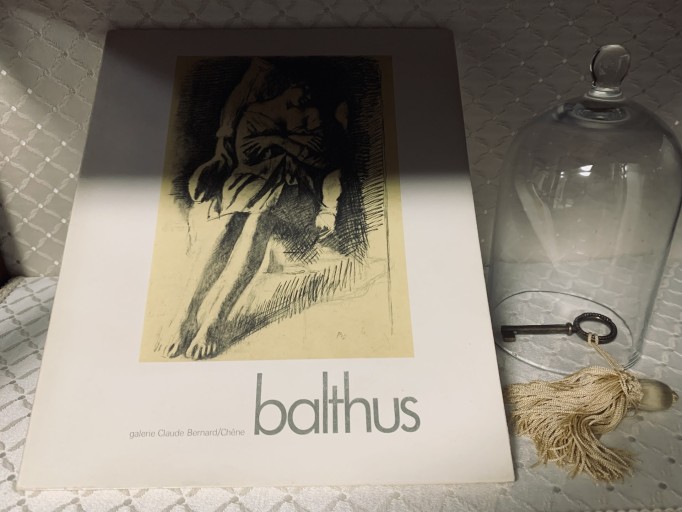 Balthus Dessins et Aquarelles 1971 水彩、デッサン バルテュス展 パリ C.ベルナール画廊 仏語 35図28×23 - サガン文庫…librairie rive gauche