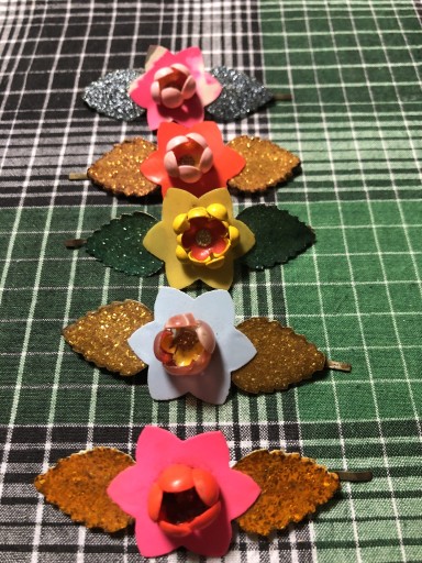 髪留めフランス、デッドストックno.53〜57 - 岸リューリ