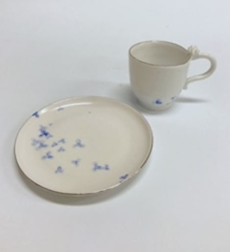 シロツメクサ カップ& ソーサー - AMMON TOKYO