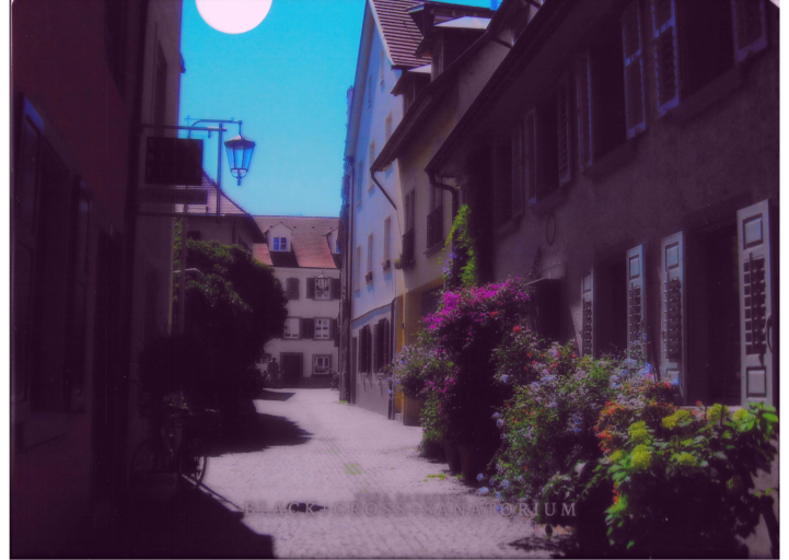 オリジナルA4横型クリアファイル（ヨーロッパの街並み） - 中里友香 † 黒十字療養所出版部