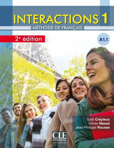 Interactions 1, A1.1 : Livre de l'élève + Audio - Books Kinokuniya Tokyo