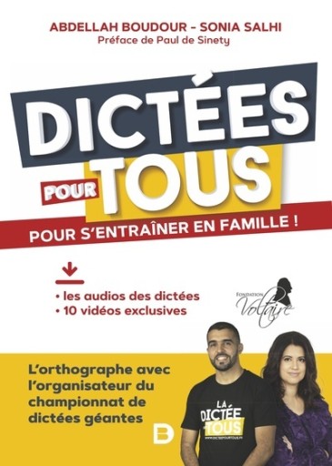 Dictées pour tous Pour s'entraîner en famille! - レ・シャ・ピートル