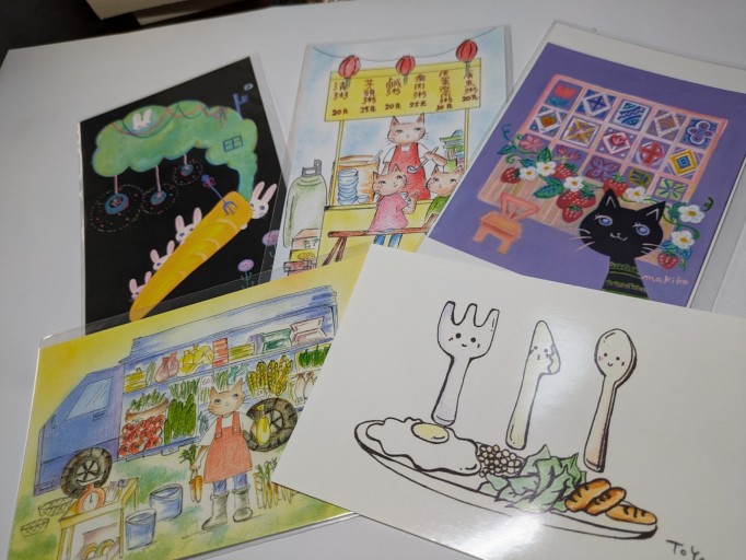 ポストカードセットA - TOYATOYA