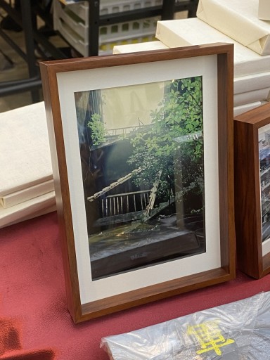 軍艦島−08「廃墟と新緑」（2L判フォトフレーム付き） - こころば書房