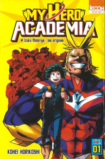 My Hero Academia, Tome 1 - Books Kinokuniya Tokyo