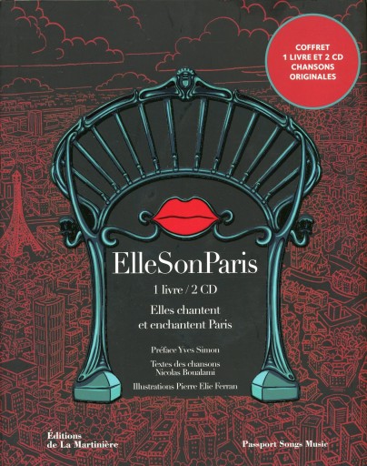 ElleSonParis : Elles chantent et enchantent Paris 2CD付 - Librairie Le Film