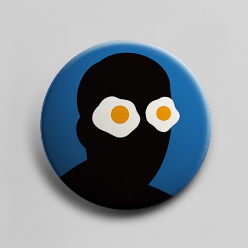 CAN BADGE : sunnysideup - ONIUTA TAKU