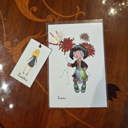 ポストカード "Cassandra" - Marie et Laetitia