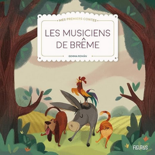 絵本「Les musiciens de Brême 」9782215167112 - メゾン・プティ・ルナール / MAISON PETIT RENARD