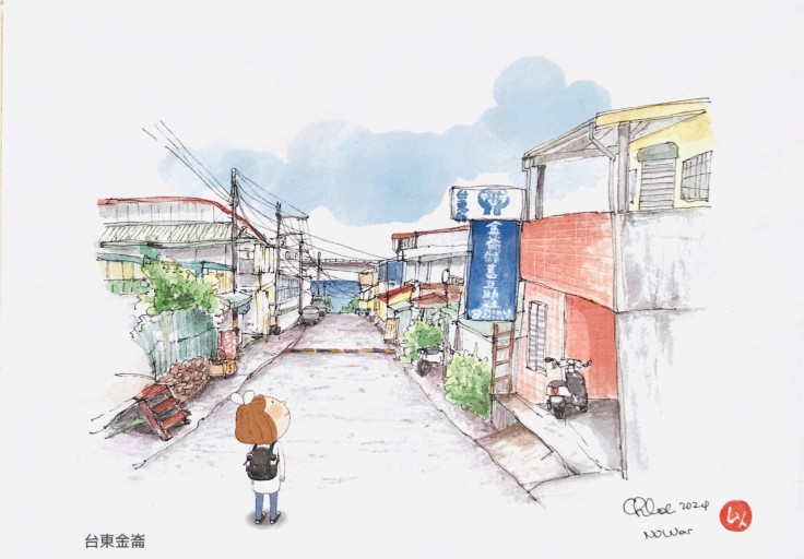 明信片：Chloe_09（台南金崙） - 書屋  速寫東京