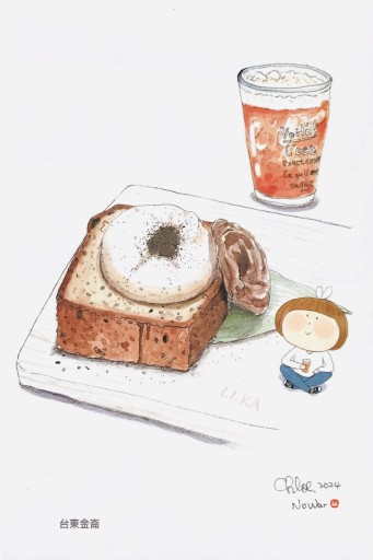 明信片：Chloe_10（台南金崙スイーツ） - 書屋  速寫東京