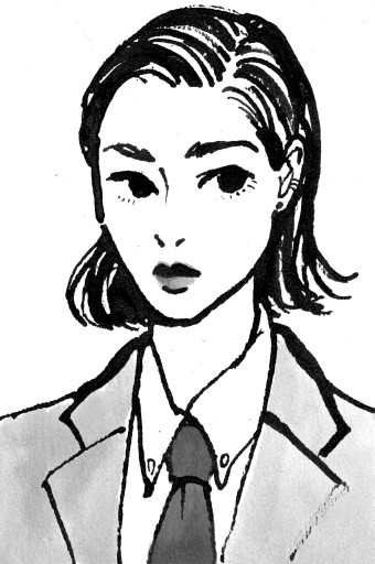 Femme en veste 2 - azumamé labo