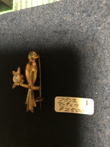 ブローチ 小鳥 no1 - 岸リューリ