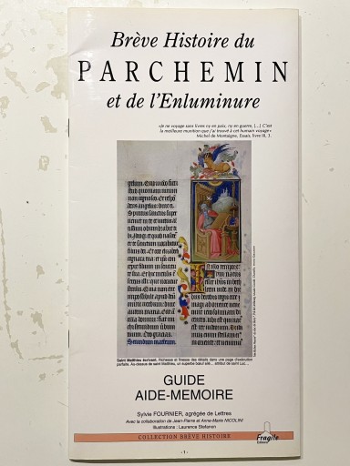 Brève histoire du parchemin et de l'enluminure - Asinus Books