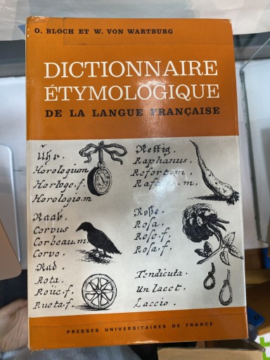Dictionnaire etymologique de la langue francaise - 澤田直の本棚（RIVE GAUCHE店）