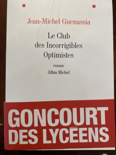 Club Des Incorrigibles Optimistes（Le） - 澤田直の本棚（RIVE GAUCHE店）