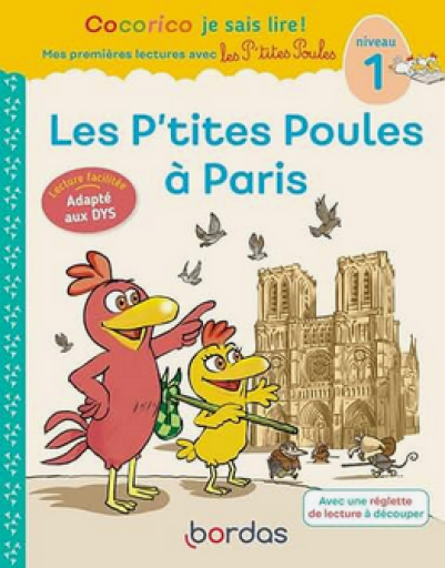 児童書「P'tites Poules - à Paris」9782047359846 - メゾン・プティ・ルナール / MAISON PETIT RENARD
