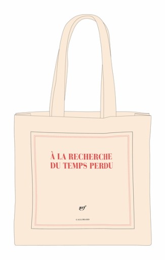 Sac tissu "À la recherche du temps perdu" - レ・シャ・ピートル