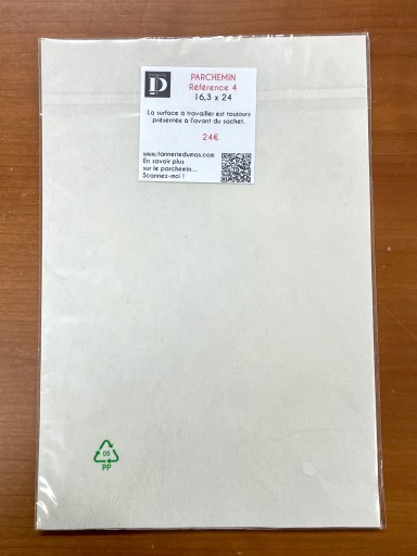 羊皮紙 Parchemin 16.3×24 - Asinus Books