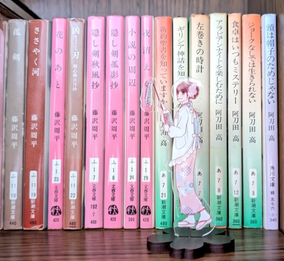 本棚用アクリルスタンド さくら - カナリ屋
