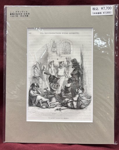 J.J.グランヴィル 「動物の私生活・公生活」② - アートハーベスト