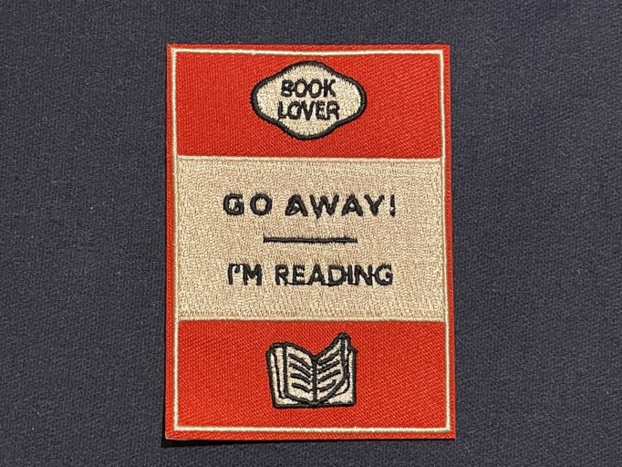 BOOK LOVER アップリケ（ワッペン） - Asinus Books