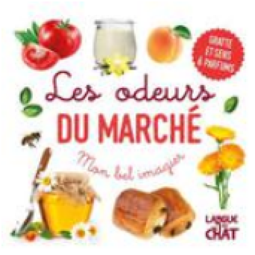 香り絵本「Mon bel imagier : Les odeurs du marché 」 - メゾン・プティ・ルナール / MAISON PETIT RENARD