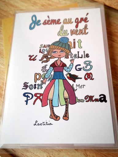 ブックカバー Je seme ビニール - Marie et Laetitia