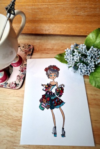 ポストカード  アントワネット - Marie et Laetitia