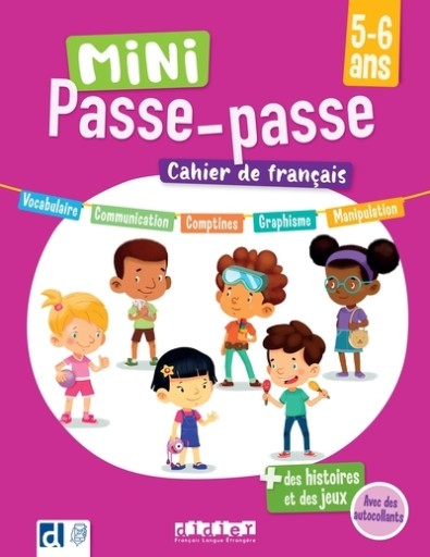 Mini Passe-passe 5-6 ans - Cahier de français - レ・シャ・ピートル