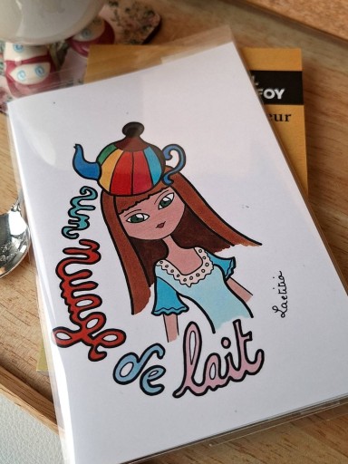 ブックカバー nuage - Marie et Laetitia