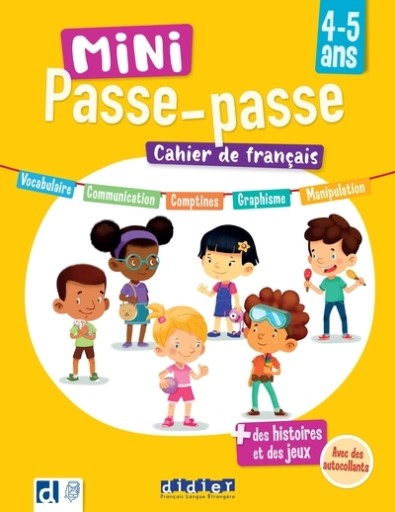 Mini Passe-passe 4-5 ans - Cahier de français - レ・シャ・ピートル