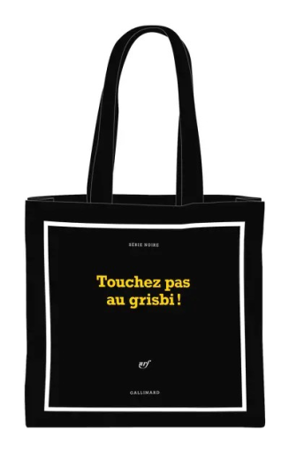 Sac en tissu Série noire «Touchez pas au grisbi !» - レ・シャ・ピートル