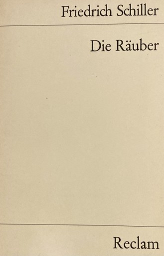 Friedrich Schiller Die Räuber（ドイツ語） - ドイツ文学（原書）古書