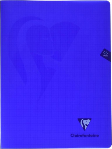 CF Bleu marine ミメジス ホチキス留めノート フランス罫 A4 - レ・シャ・ピートル