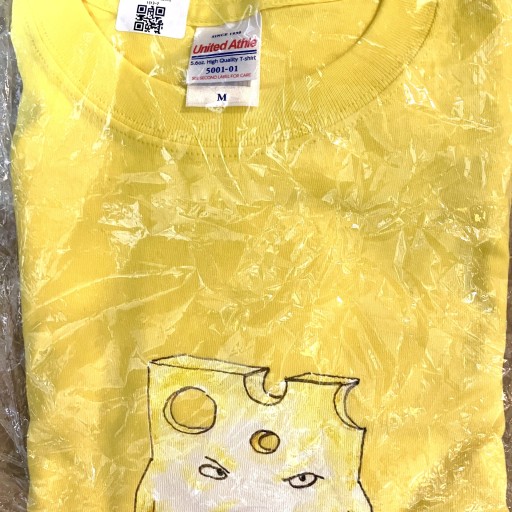 スイス・チーズ探偵 Tシャツ黄色M / Swiss Cheese T-shirt Yellow M - Mark Robinson