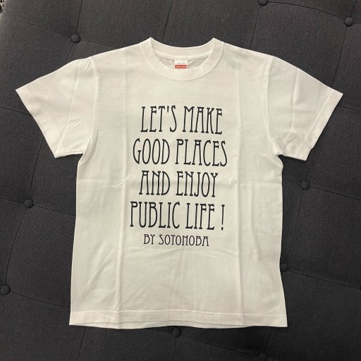 【Mサイズ】ソトノバ・Tシャツ(おまけ付き) - ソトノバ