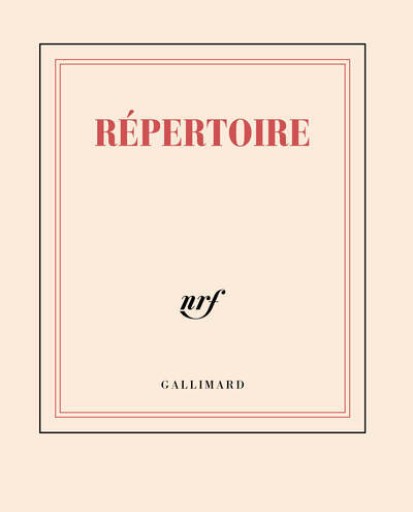 Répertoire littéraire (papeterie) - レ・シャ・ピートル