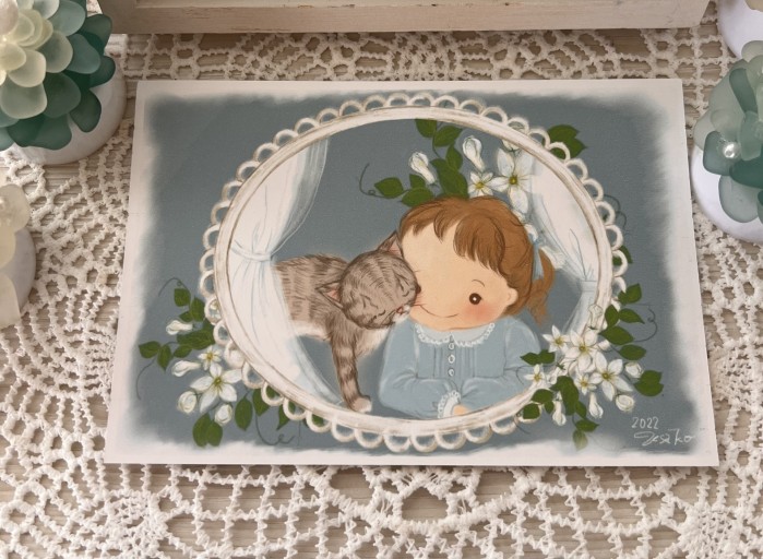 nostalgiaポストカード - もりのうさこ＊Book garden