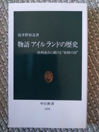 物語アイルランドの歴史: 欧州連合に賭ける妖精の国（中公新書 1215） - 梅国典の本棚
