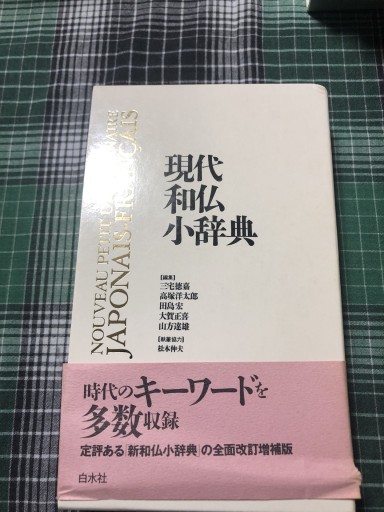 現代和仏小辞典 - 岸リューリ（RIVE GAUCHE店）