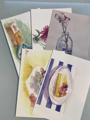 オリジナル絵はがきセット - おひとついかが？