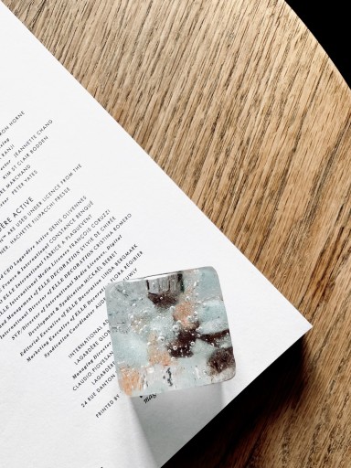 CUBE glass（オレンジミント） - k_ikia