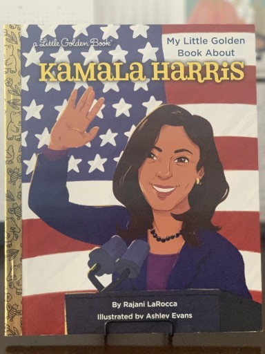 Kamala Harris: A Little Golden Book Biography（Little Golden Book Biographies） - Telemachus The Tapestry Cat