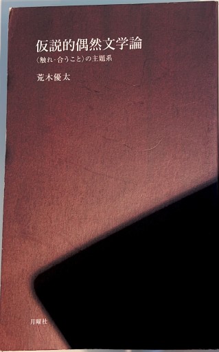 仮説的偶然文学論（哲学への扉） - 荒木優太の在野棚