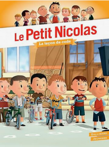 児童書「Le Petit Nicolas 8- La Leçon de code」 - メゾン・プティ・ルナール / MAISON PETIT RENARD
