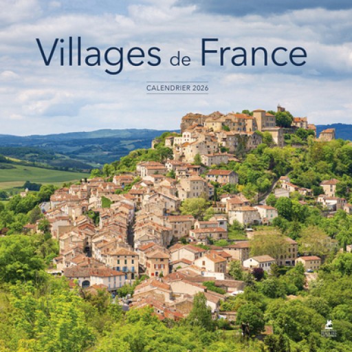 Calendrier 2026 - Villages de France - レ・シャ・ピートル