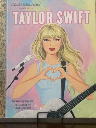 Taylor Swift: A Little Golden Book Biography - Telemachus The Tapestry Cat