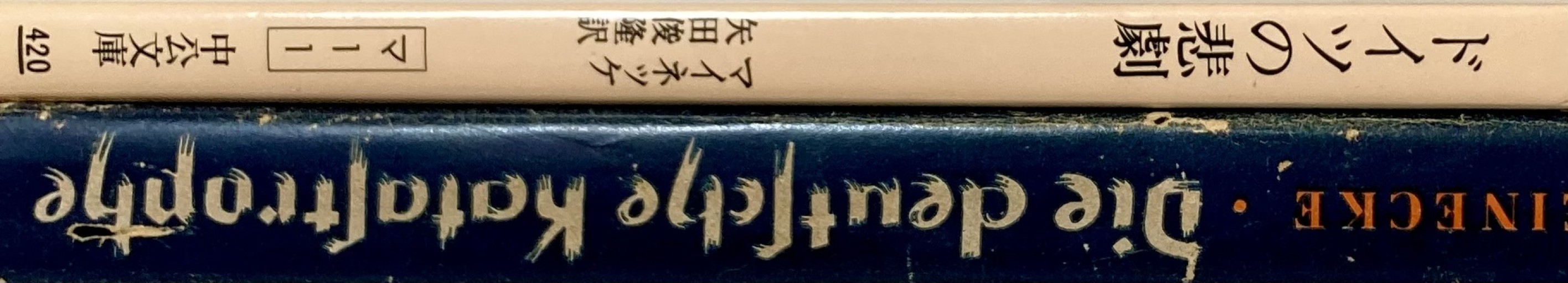 マイネッケ「ドイツの悲劇」邦訳とドイツ語原書セット（2冊） - ドイツ文学（原書）古書